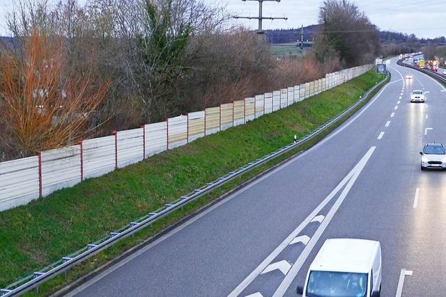 Autobahnlärm: Binzen hofft auf Druck aus der Lörracher Homburgsiedlung