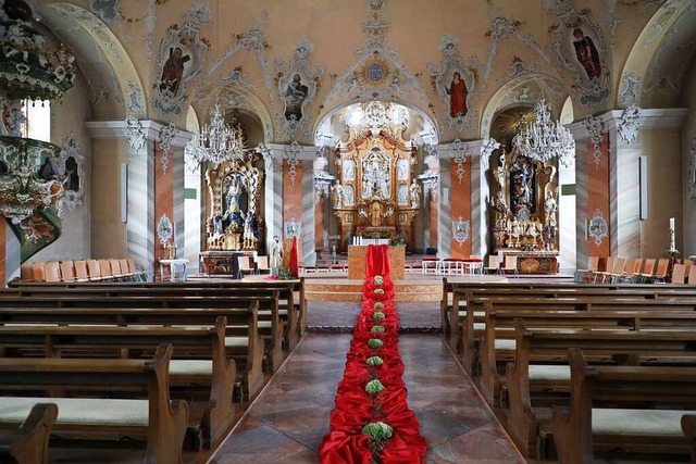 Die katholische Kirche in Friesenheim  | Foto: Christoph Breithaupt