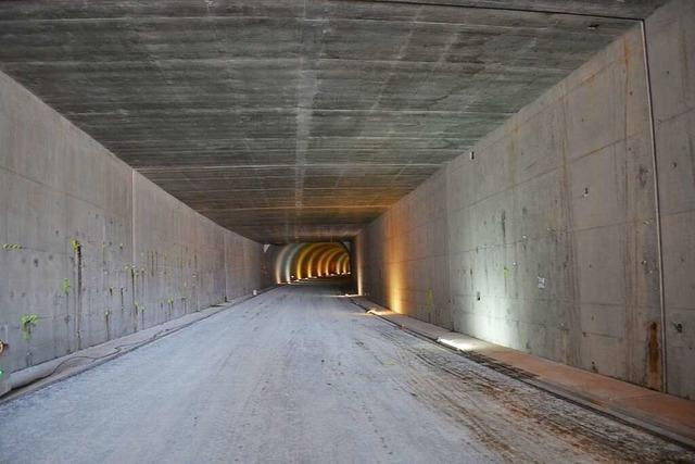 Für den Brandbergtunnel im Elztal wurden tausende Kubikmeter Beton verbaut