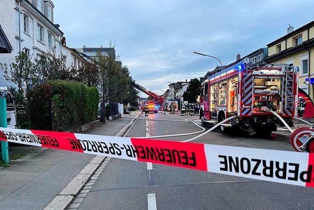 In Lrrach beschftigen mehrere Brnde die Polizei und die Feuerwehr