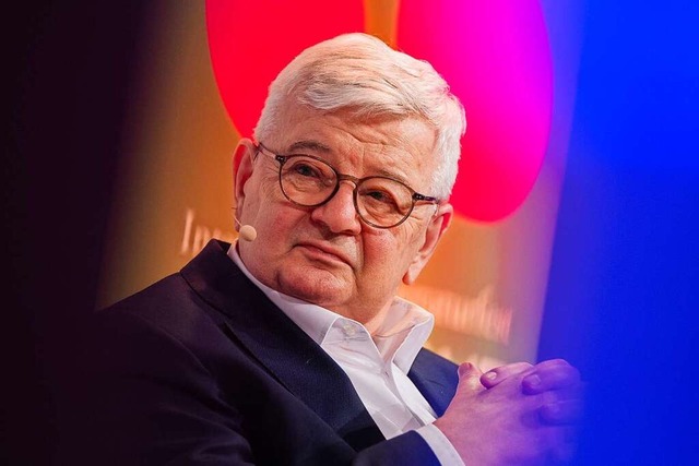 Joschka Fischer erblickte am 12. April 1948 in Gerabronn das Licht der Welt.  | Foto: Rolf Vennenbernd (dpa)