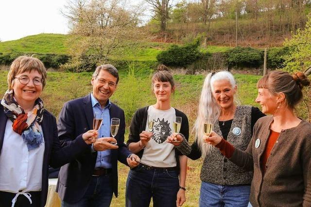 Die Familie Treiber will den Klostergarten wieder mit Leben füllen