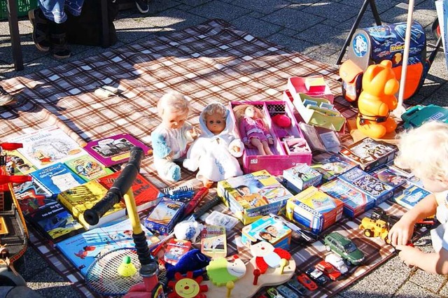 Alles was das Kinderherz hher schlage...auf dem Rathausplatz angeboten werden.  | Foto: Marco Schopferer