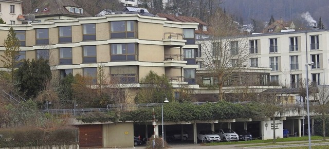 Das frhere Matthias-Claudius-Haus (Vo...tehaus und betreutem Wohnen errichten.  | Foto:  Baier, Markus