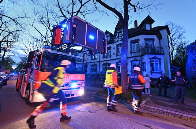 Lauter Knall in einer ruhigen Gegend: ... Burgunderstrae nach einer Explosion.  | Foto: Michael Bamberger