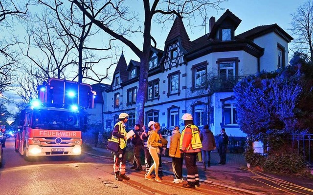 Groeinsatz am Donnerstagabend in Herdern  | Foto: Michael Bamberger