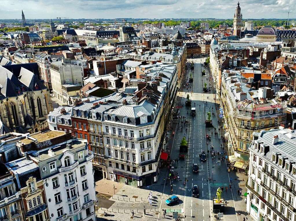 In Lille in Frankreich gibt es weitreichende Tempobeschrnkungen im Stadtzentrum. Viele weitere franzsische Stdte machen es gleich.