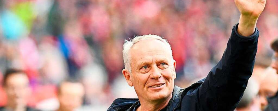 Trainer Streich: Aufstieg 1993 war Basis f�r Freiburger Fu�ballschule