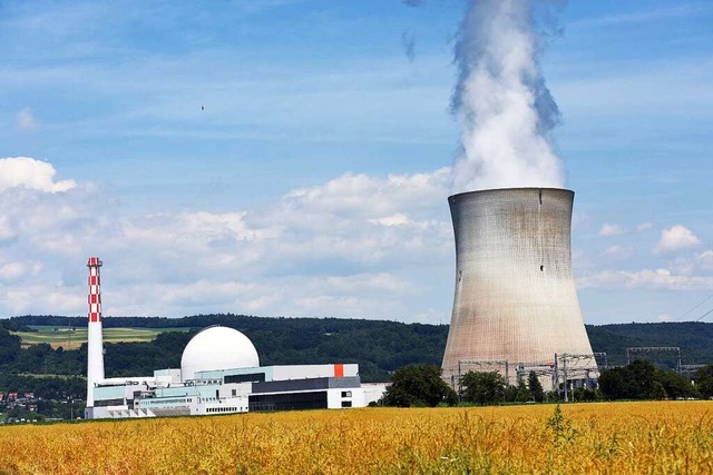 Whrend die letzten Akw hierzulande am... Leibstadt &#8211;  weiter in Betrieb.  | Foto: Patrick Seeger