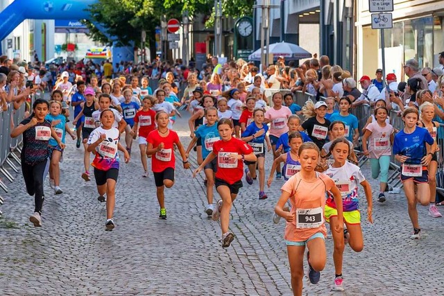 Ein Fest fr Luferinnen, Laufer und Z... Sckingen auch in diesem Jahr werden.  | Foto: Dieter Schuble