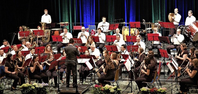 Nach zweijhriger Pause spielte das Bl... in voller Strke im Parktheater auf.   | Foto: Wolfgang Beck