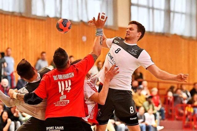 TuS Oberhausen und TuS Ringsheim trennen sich im Derby 25:25