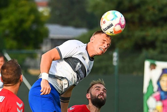 Sorgte fr das Tor des Tages: SVN-Akteur Marvin Schillinger  | Foto: Wolfgang Knstle