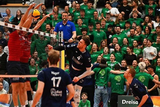 Baden Volleys verteidigen Titel in Freiburg