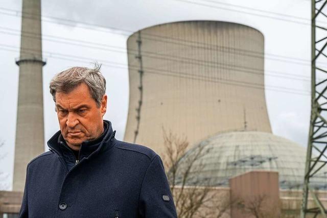 Bayerns Ministerpräsident Markus Söder will weiter Atomkraft