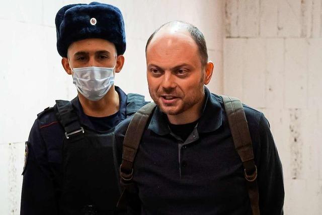 Kreml-Kritiker Kara-Mursa zu 25 Jahren Haft verurteilt