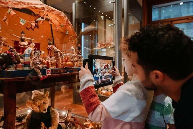 Tablets schaffen im Spielzeug Welten Museum Basel eine neue Dimension