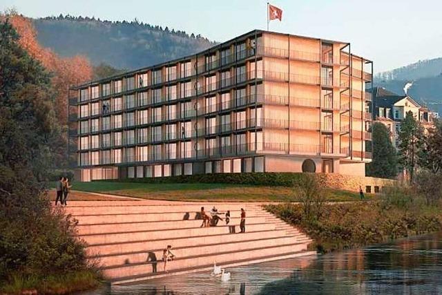 Parkresort in Schweizer Rheinfelden plant einen sechsstckigen Neubau