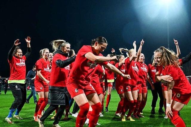 Den Frauen des SC Freiburg ist der Einzug ins Pokalfinale 