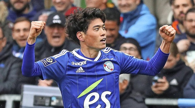 Sorgte fr die Entscheidung: der eingewechselte Yuito Suzuki  | Foto: IMAGO/Elyxandro Cegarra