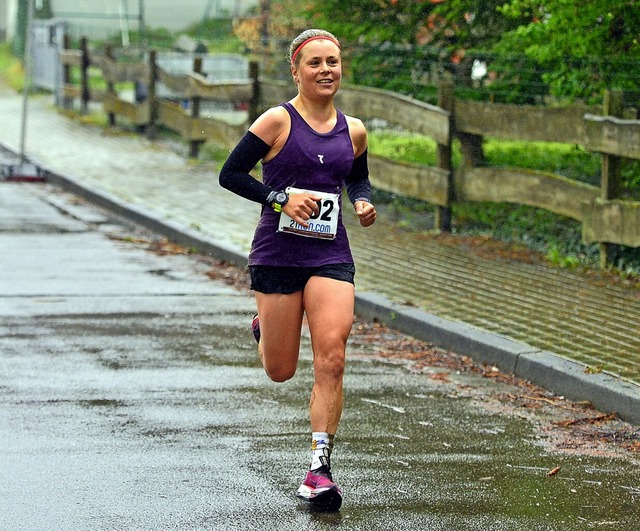 Lngere Distanzen gewhnt: Triathletin...Turnerschaft Langenau) aus Rheinfelden  | Foto: Daniel Thoma