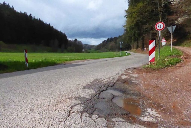 Ausbau Sanierung der Strae im Tennenb... nicht  noch den Klageweg beschreiten.  | Foto: Sylvia-Karina Jahn