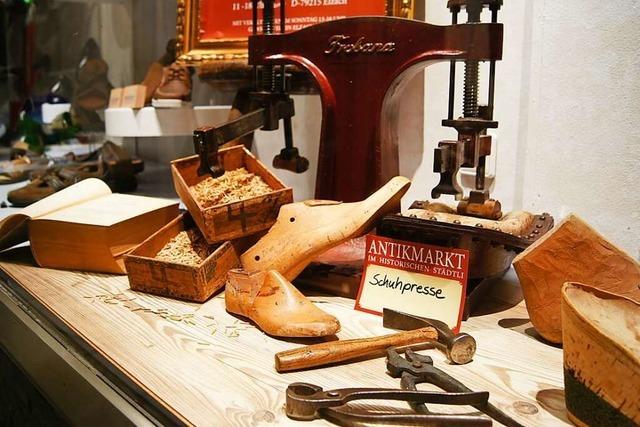 Das Heimatmuseum Friesenheim steht im Zeichen des Schuhmacherhandwerks