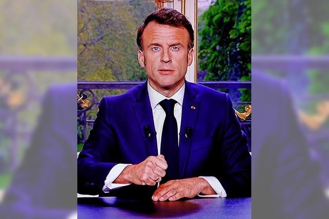 Macron will Proteste hinter sich lassen