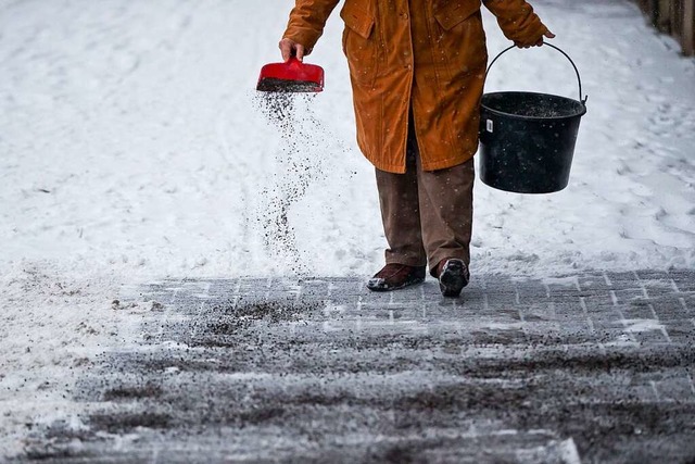 Sobald Schneefall eintritt, gibt es au... einer neuen Satzung Rechtssicherheit.  | Foto: Daniel Karmann