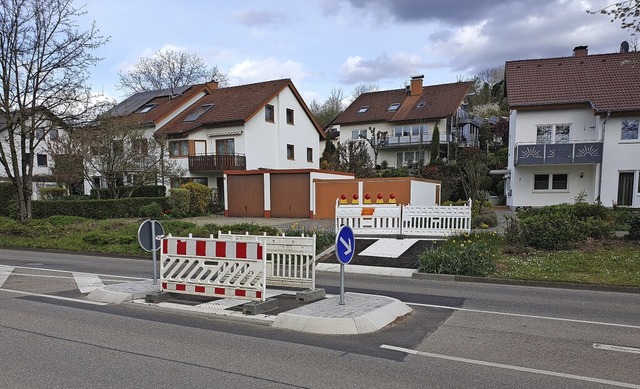 Angelegt ist sie schon, freigegeben we...ungshilfe in der Mundinger Dorfstrae.  | Foto: Michael Strter