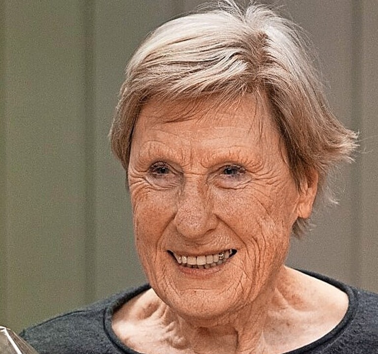 Gudula Werp ist seit 50 Jahren im TV Herdern und nun auch Ehrenmitglied.  | Foto: TV Herdern