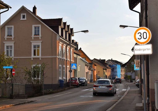 Die Ortsdurchfahrt Haagen ist ein Baustein der neuen Lrmaktionsplanung.  | Foto: Thomas Loisl Mink