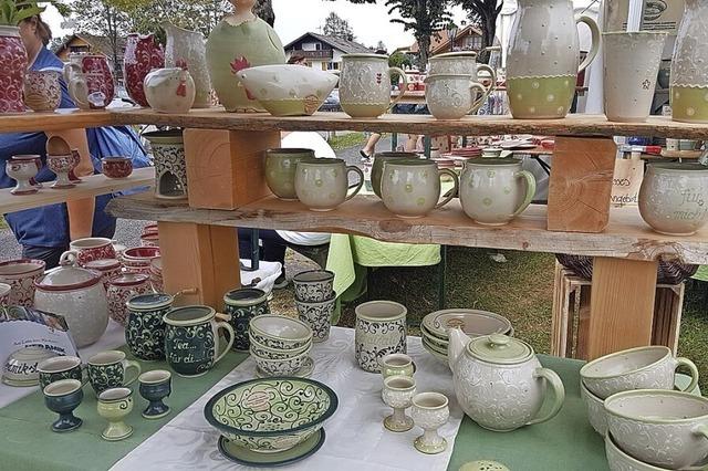 Am Wochenende findet im Ebneter Schlosspark ein Knstlermarkt statt