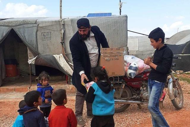 Syrer aus Kirchhofen reist mit Spenden in Erdbebengebiet – in die Heimat konnte er nicht