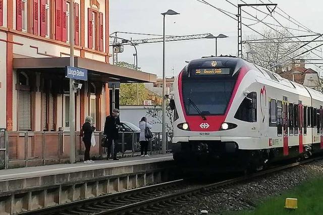 Die S-Bahnen im Kreis Lörrach fallen am Freitag wohl bis etwa 11 Uhr aus