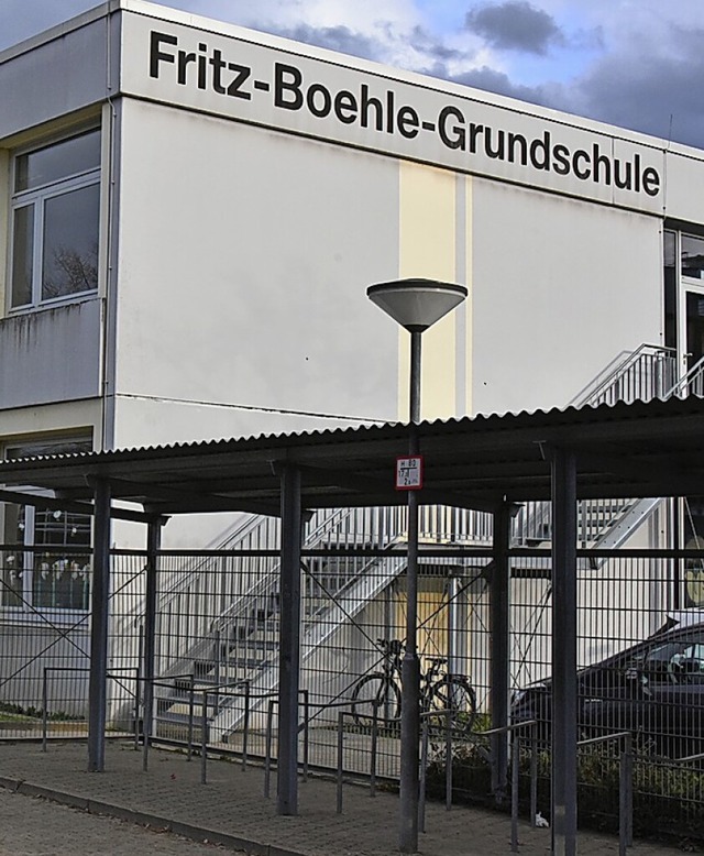 Fr die Fritz-Boehle-Grundschule ist ein Neubau geplant.  | Foto: Benedikt Sommer