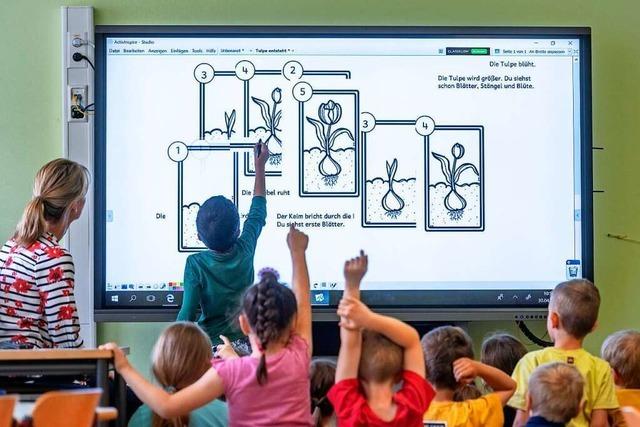 Wehrs Realschule arbeitet mit digitalen Tafeln