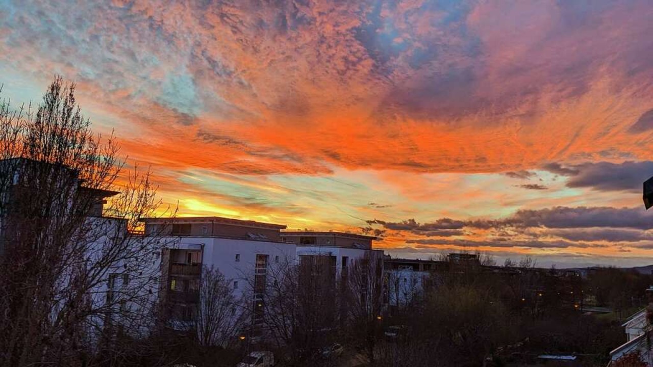 Abendhimmel im Rieselfeld  | Foto: Rlf Huber-Frey