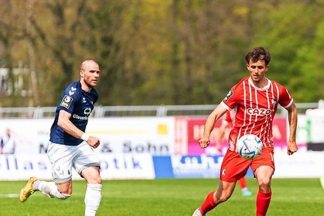 Der SC Freiburg II sammelt beim VfB Oldenburg einen weiteren Zhler