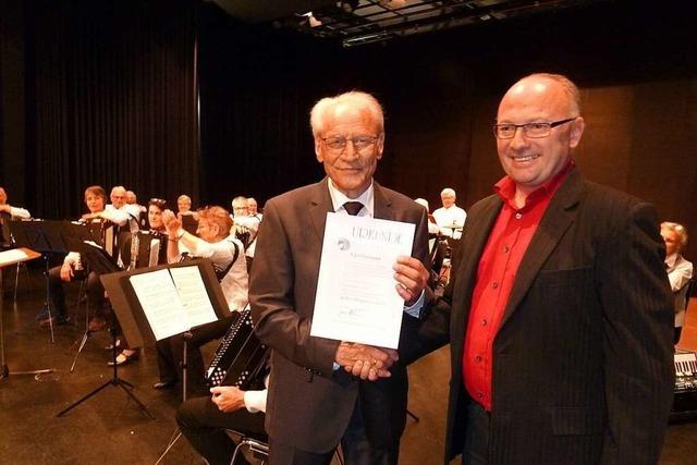 Egon Oschwalds letztes Konzert nach 60 Jahren