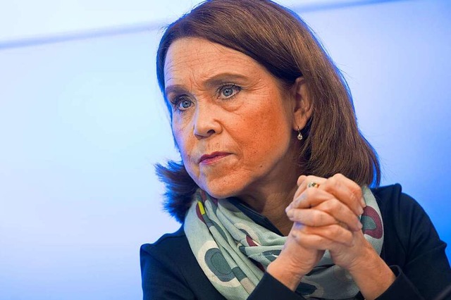 Die grne Bildungsministerin Petra Ols...als Staatssekretrin selbst miterlebt.  | Foto: Marijan Murat (dpa)