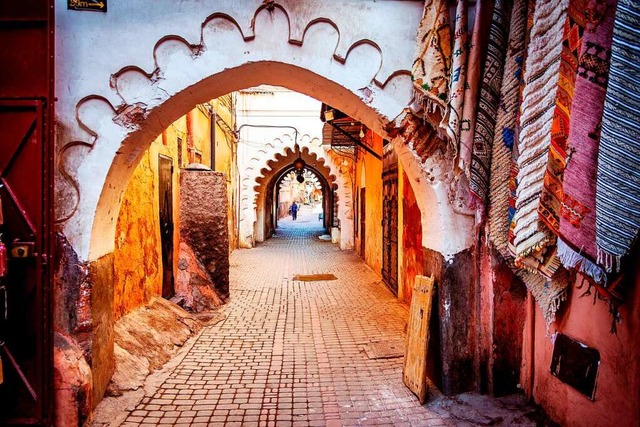 Labyrinthartig: die bunten Hinterhfe von Marrakesch  | Foto: Renato De Santis  shutterstock.com