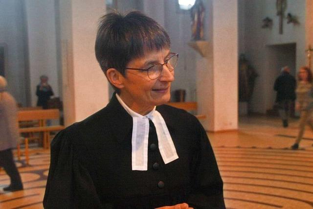 Pfarrerin Heidrun Moser aus Görwihl geht in den Ruhestand