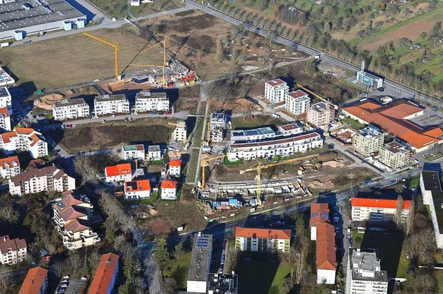 Im Baugebiet Hohe Strae wurde im vergangenen Jahr weiter gebaut.  | Foto: Erich Meyer