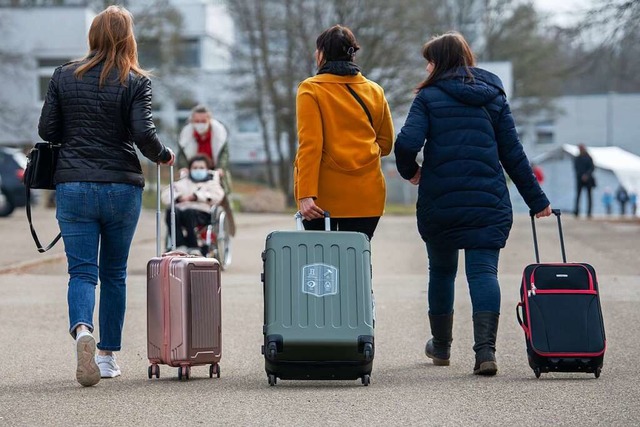 berwiegend Frauen und Familien sollen...gen untergebracht werden (Symbolfoto).  | Foto: Stefan Puchner (dpa)