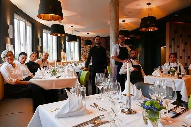 Im Bonndorfer Restaurant Obere Alp muss ein Rdchen ins andere greifen