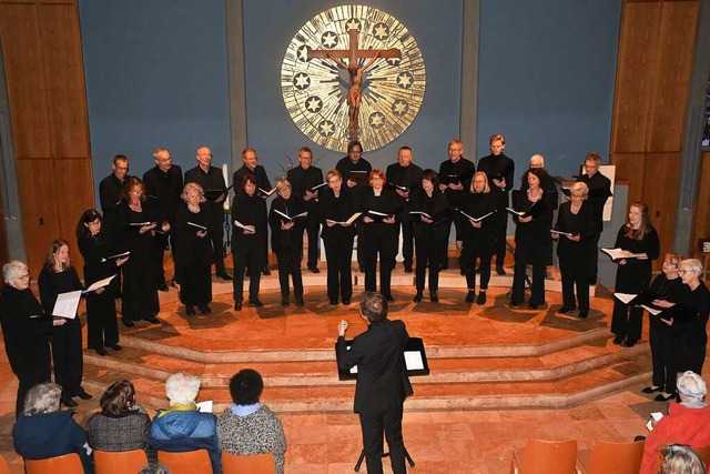 Streifzug durch die hochkulturelle Mus...: Die Chormitglieder hatten es drauf.   | Foto: Thomas Biniossek