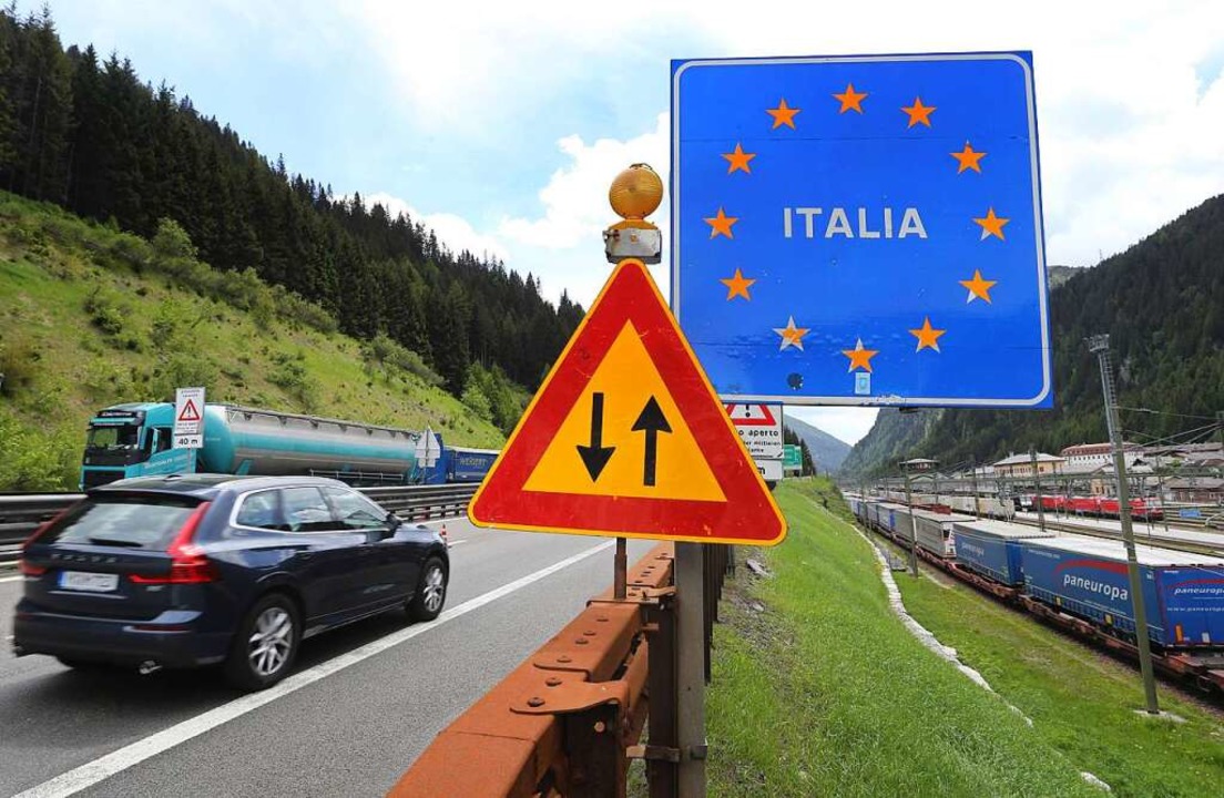 In Italien sind die meisten Autobahnen...nach der gefahrenen Strecke berechnet.  | Foto: Karl-Josef Hildenbrand (dpa)