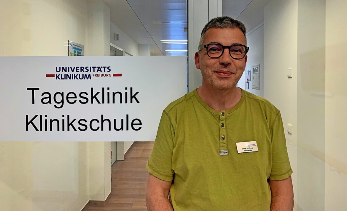 Peter Hahne unterrichtet an der Klinik...o wie Gymnasiasten oder Berufsschler.  | Foto: Privat