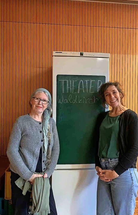 Felicitas Adobatti (links) und Rebecca Schoch vom Theater Milliongssli  | Foto: Privat